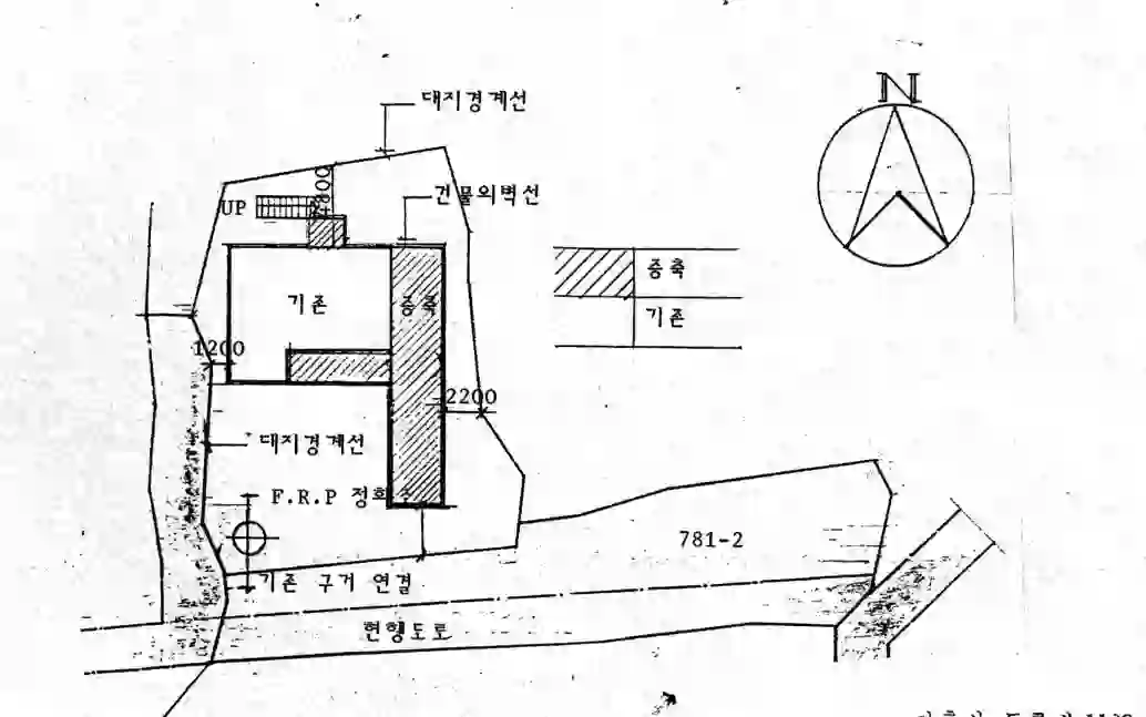 교산리 781 배치도 이미지